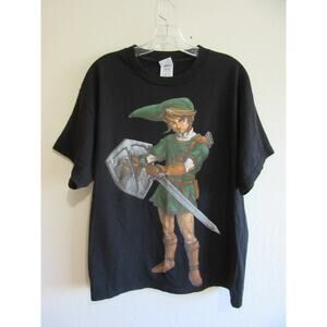 The Legend of Zelda Twilight Princess L Pro Weight Nintendo Game Promo T-Shirt